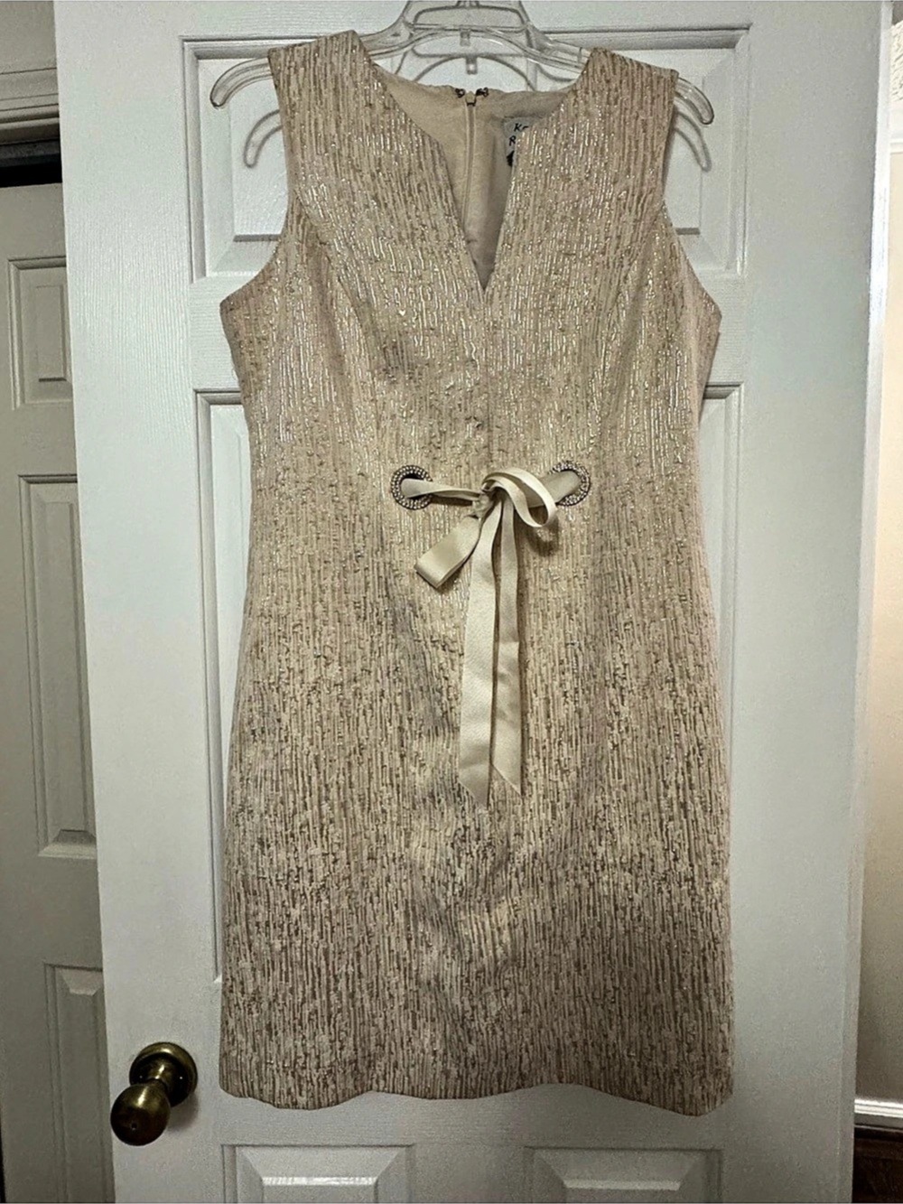 Kathy Roberts Metallic Dress Size 12